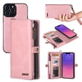 thumbnail image 1 of Phone Leather Case Wallet Compatible with  Series 2 in 1 Wallet Protective Flip Cover with Detachable Magnetic Wallet with Lanyard, 1 of 6