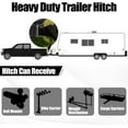 thumbnail image 7 of TIOYAR Class 3 Trailer Hitch 2 Inch Receiver Tow Hitch Compatible with 2016-2017-2018-2019-2020-2021-2022 Toyota Tacoma Steel Textured Powder Coat, 7 of 7