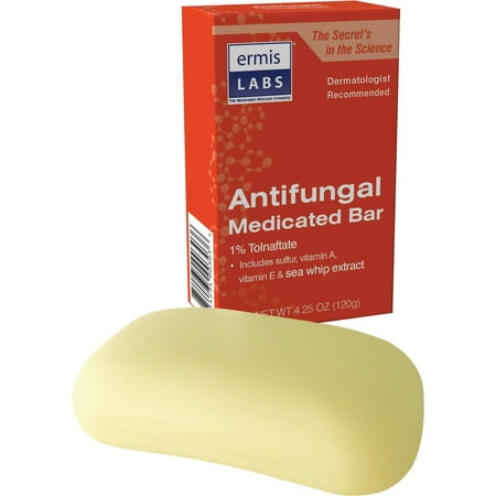 Ermis Labs Antifungal Medicated Bar, 4.25 oz
