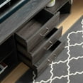 thumbnail image 2 of TV Stand Distressed Grey & Silver, 2 of 4
