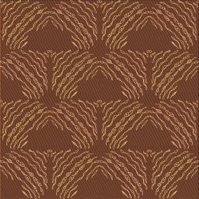 Ahgly Tapis d'Intérieur Lavable en Machine Carré Transitionnel Rouge Vermillon, 5 Pieds Carré