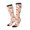 2 Black-1, variant on Women Crew Soft Moisture-wicking Socks Crabs And Seastars Pattern Design Cotton Socks, One Size fit All