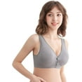 thumbnail image 4 of Pure cotton seamless maternity wire-free comfortable nursing bra pregnancy nursing bra nursing bra, 4 of 6
