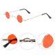thumbnail image 2 of Punk Sunglasses UV Protection Round Sunglasses with Metal Circle Frame for Women Men, 2 of 3