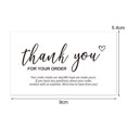 thumbnail image 3 of Tarjetas de agradecimiento Homerr Tarjetas de agradecimiento DIY 30 piezas Notas de agradecimiento impresas de un solo lado Notas de agradecimiento rosas para bodas Regalos de novia Baby Shower, 3 of 6