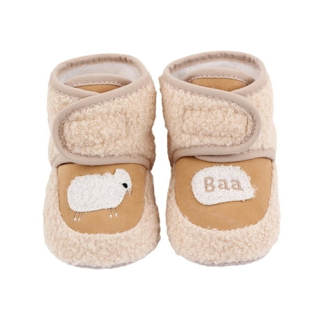 

AMILIEe Infant Baby Slippers Girls Boys Booties Warm Baby Socks Shoes Crib Prewalkers