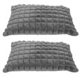 thumbnail image 1 of 2 Pcs Housse de Coussin Décorative Intérieure Confortable pour Décoration Maison, 1 of 8