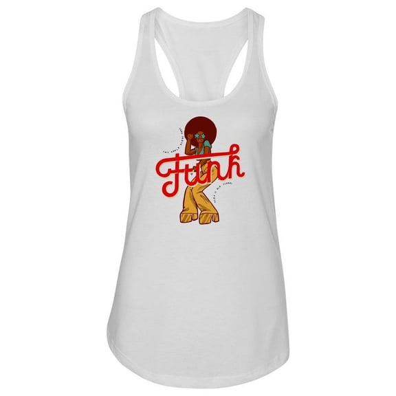Funk Girl Dancing Tank Women -Image by Shutterstock, Female Large