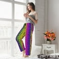 thumbnail image 5 of Salouo Animal Paw Rainbow Print Women's Pajama Pants Casual Loose Sweatpants PJs Flowy Pants Drawstring Palazzo for Women Wide Leg Pants Lounge Pajama -XX-Large, 5 of 8