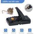 thumbnail image 4 of Piège à Souris, Lot de 6 Pièges à Rats Réutilisables, Déclenchement Efficace, Attrape-Souris Précis, Souricière avec Contrôle Puissant et Sensible (Noir), 4 of 5