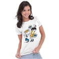 thumbnail image 3 of Popeye Bluto Fight Ka-Pow Punch Women's T Shirt Ladies Tee Brisco Brands S, 3 of 5