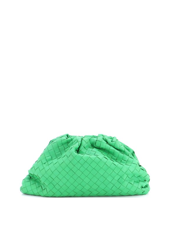 Pre-Owned The Pouch Intrecciato Nappa Teen By Rebag