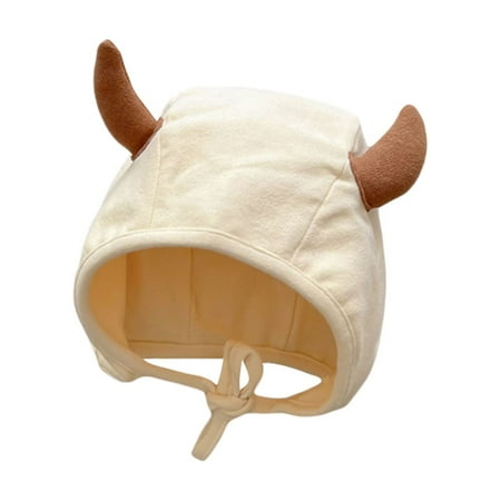 

Luethbiezx Baby Girls Boys Bonnet Cartoon Animal Eyelet Lace Christening Cap
