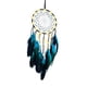 thumbnail image 2 of de con luces de hadas, colgantes de plumas hechas , adorno para colgar decoración para hogar del dormitorio de Con luz perfecl Atrapasueños de macramé, 2 of 8