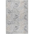thumbnail image 2 of Addison Rugs Dream Shag Premium Machine Washable Transitional Leaves Fog Rectangle Rug, 8' x 10', 2 of 8