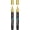 Gold, variant on Overseas Black Paint Pens Paint Markers - Permanent Acrylic Markers 2 Pack, Water Based, Quick Dry, Waterproof Paint Marker Pen for Rock, Wood, Plastic, Metal, Canvas, Glass, Fabric, Mugs. Medium Tip