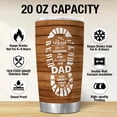 thumbnail image 2 of Step Dad Gift from Daughter Son, Gifts for Dad Stepfather, Stepdad Gifts for Birthday Christmas Father’s Day, Thank You Gift for Stepfather Tumbler, 2 of 6