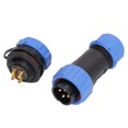 thumbnail image 1 of Conector impermeable zócalo industrial duradero de 4 pines y 4 orificios IP68 para máquina ANGGREK Otros, 1 of 8
