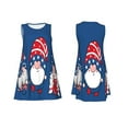 thumbnail image 7 of Naloa Three Gnome Independence Day Print Women's Summer Spring Casual Beach Sundress,Vacation Sleeveless Tank Crewneck Loose Dresses, 7 of 7