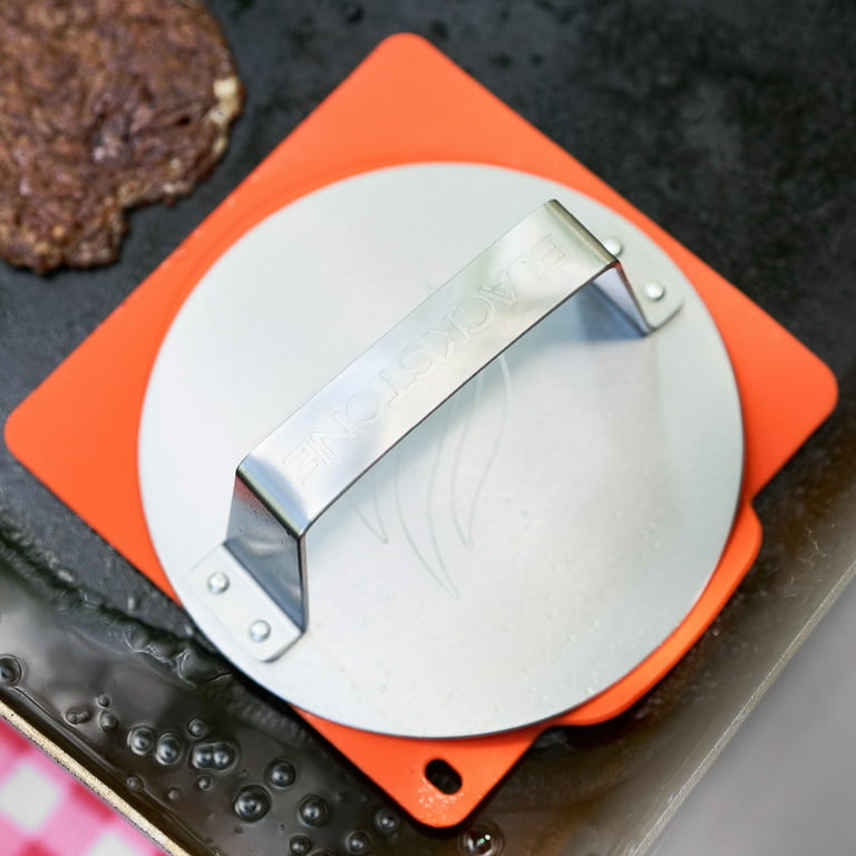 Smash - Kit pressa per hamburger con custodia, pressa per hamburger