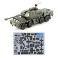 thumbnail image 2 of 1/35 Scale Czechoslovakia SpGH Cannon Self-propelled Howitzer Paper Model Kit DIY Puzzle Aviation Model Toys, 2 of 10