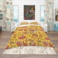 thumbnail image 2 of Designart 'Pattern in Ethnic Traditional Style' Bohemian & Eclectic Duvet Cover Set, 2 of 4