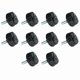 thumbnail image 1 of 10 Piezas de Accesorios de Pesca, Suministros para Aparejos, Piezas de de Balancín, Cubierta de Brazo de Balancín, Tuercas de Rueda de Caña de Mar, Negro, 1 of 5