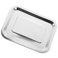 thumbnail image 4 of AURARMLET Stainless Steel Baking Tray for Toaster Oven, Oven Rack Pan, 1-Piece Non-Stick Cooking Sheet, 4 of 8