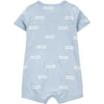 thumbnail image 2 of Carter's Child of Mine Baby Boy Romper, One-Piece, Sizes 0/3-24 Months, 2 of 5
