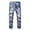 l Sky Blue, variant on Boys Jeans Size 8 Girls Wide Leg Jeans Kids Elastic Waist Pull On Stretchy Baggy Denim Pants with Pockets 5-14 Years Cute Wide Leg Casual Denim Pants Baggy Jeans For Girls Elastic