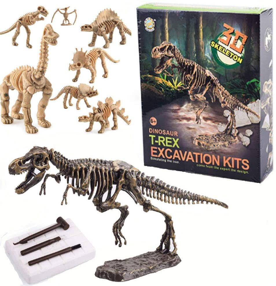 Dinosaur Excavation Kit Mammoth Fossil Toy Dinosaur Fossil Dig Out Discovery Toys