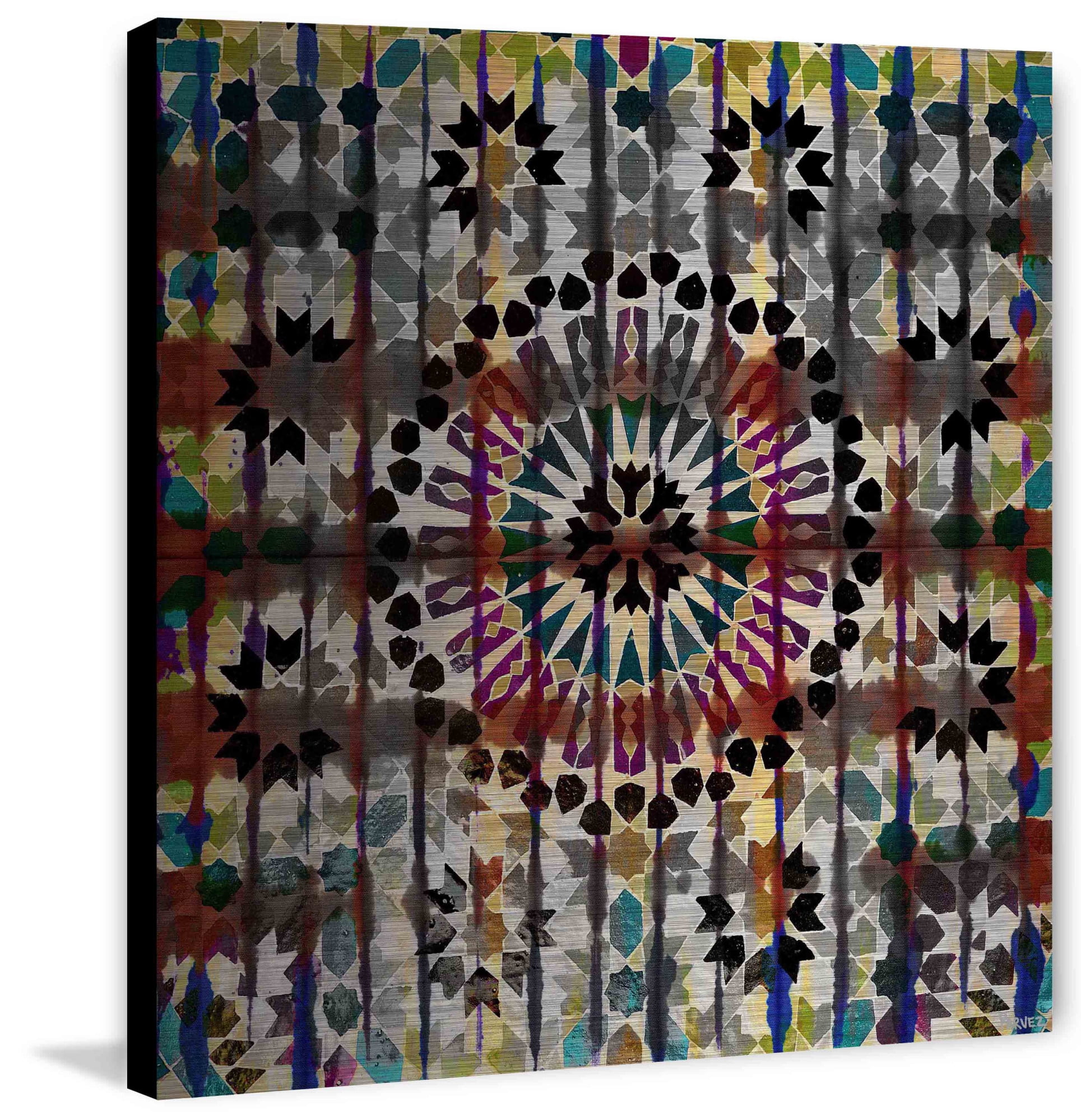 Parvez Taj Assahrij Art Print on Brushed Aluminum