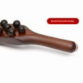 thumbnail image 3 of Rouleau de Massage en Bois de Hêtre Durable avec 31 Perles - Outil de Stimulation des Points d'Acupression pour le Entraînement Physique, la Course et le Massage de Santé, Favorise la Circulation, Soulage la Tension Musculaire, Facile à Utiliser Partout, 3 of 6