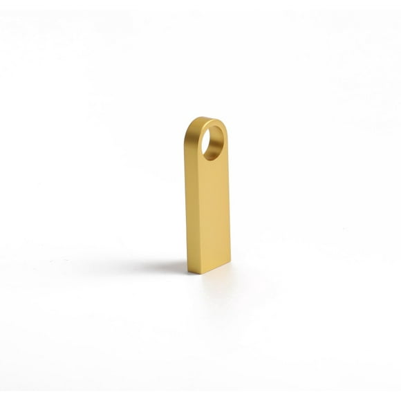 2TB usb flash drives usb stick Waterproof Metal key USB flash drive Color:Gold 2TB