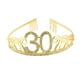 thumbnail image 1 of Jumpingount Diadema para fiesta de cumpleaños, accesorios de decoración para celebración, adorno de ropa elegante, suministros para fiestas, tocado, Accesorio para el cabello Dorado(30) Jumpingount AP011163-05, 1 of 6
