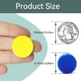 thumbnail image 5 of Fridge Magnets - 20 Pack 10 Colors Refrigerator Magnets, Small Strong Magnets, Heavy Duty Magnet for whiteboard, Fridge, Locker, Kitchen, School, Office & Classroom - Round Mini Cute Magnet, 5 of 6