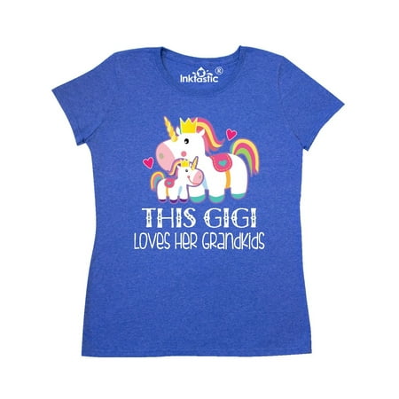 Gigi Loves Her Grandkids Unicorn Grandma Gift Women's
