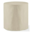thumbnail image 1 of Crosley Furniture Housse de Meuble Bistro d'Extérieur Ronde en Vinyle, Couleur Beige, 1 of 6