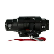 MOTOALLIANCE® Viper V3 4500lb UTV/ATV Military Grade Winch with 40' Black Synthetic Rope