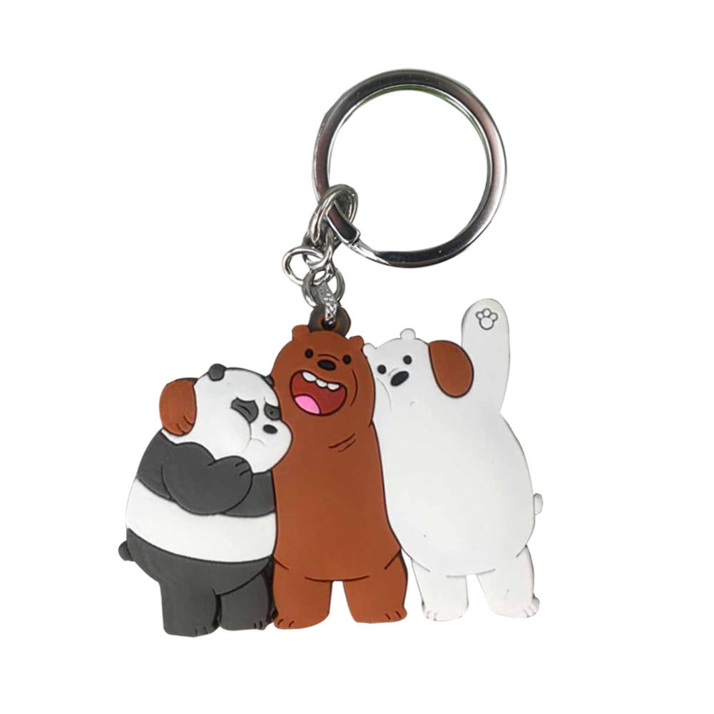 WE BARE BEARS Grizzly Panda Icebear PVC Gel Pen Cute Design 