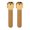 Gold, variant on RISK 2pcs Bike Stem Screw M6 25mm (0.98 in) Extended Titanium Alloy Seatpost Screw for Mountain Road Bike, Gold