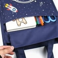 thumbnail image 3 of Sac Supplémentaire pour Étudiants Sac Supplémentaire Grande Capacité pour Élèves de Primaire Sac à Main Portable en Toile Style Coréen Imperméable, 3 of 7