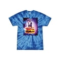 thumbnail image 1 of Wild Bobby, Space Pitbull Riding a Hamburger, Animal Lover, Tie-Dye Tees, Spiral Royal, Medium, 1 of 3