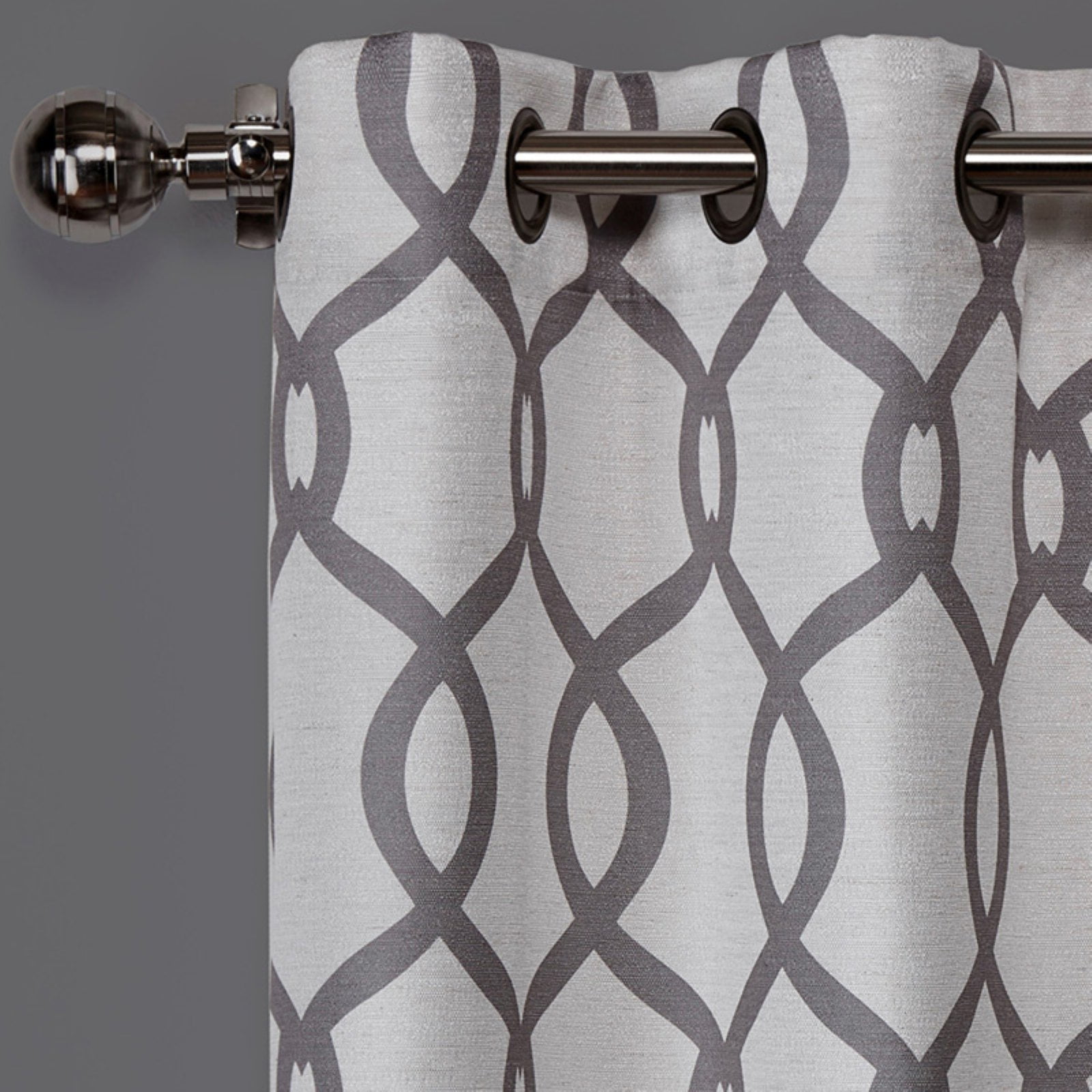 Exclusive Home Kochi Light Filtering Linen Blend Grommet Top Curtain Panel Pair, 54"x63", Teal