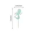 thumbnail image 3 of 39PCS Mermaid Theme Cake Decoration Cupcake Topper, 3 of 8