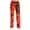 Red, variant on QWKLEAJ Halloween Pajama Pants Women Spooky Sleepwear Bottoms Cute Ghost Print Lounge Pants Flannel Holiday Trousers Fall Winter Cozy Sleep Pants Funny Skeleton Loungewear Festive Nightwear
