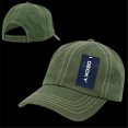 thumbnail image 1 of Decky 111-OLVKHA Contra-Stitch Washed Polo Cap, Olive & Khaki, 1 of 1