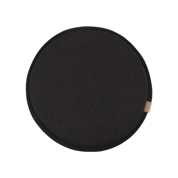 Bearachild Almohadillas para sillas antideslizantes Solución de asiento segura y estable Silla cómoda de poliéster lavable Decoración del hogar gris oscuro