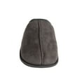 thumbnail image 5 of SWISSBRAND Microsuede Fuzzy House Slippers for Men Indoor Outdoor, Warm Footwear Cozy Mens Slippers, Gray, 7, 5 of 8