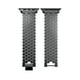 thumbnail image 3 of Negro Compatible con Correa Apple Watch 45 mm 44 mm 42 mm para Mujeres Hombres, Correa de Repuesto Ajustable de Acero Inoxidable para Apple Watch SE/iWatc, 3 of 4